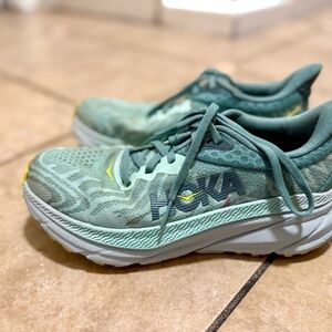 Hoka Kids Mint Green Running Sneakers